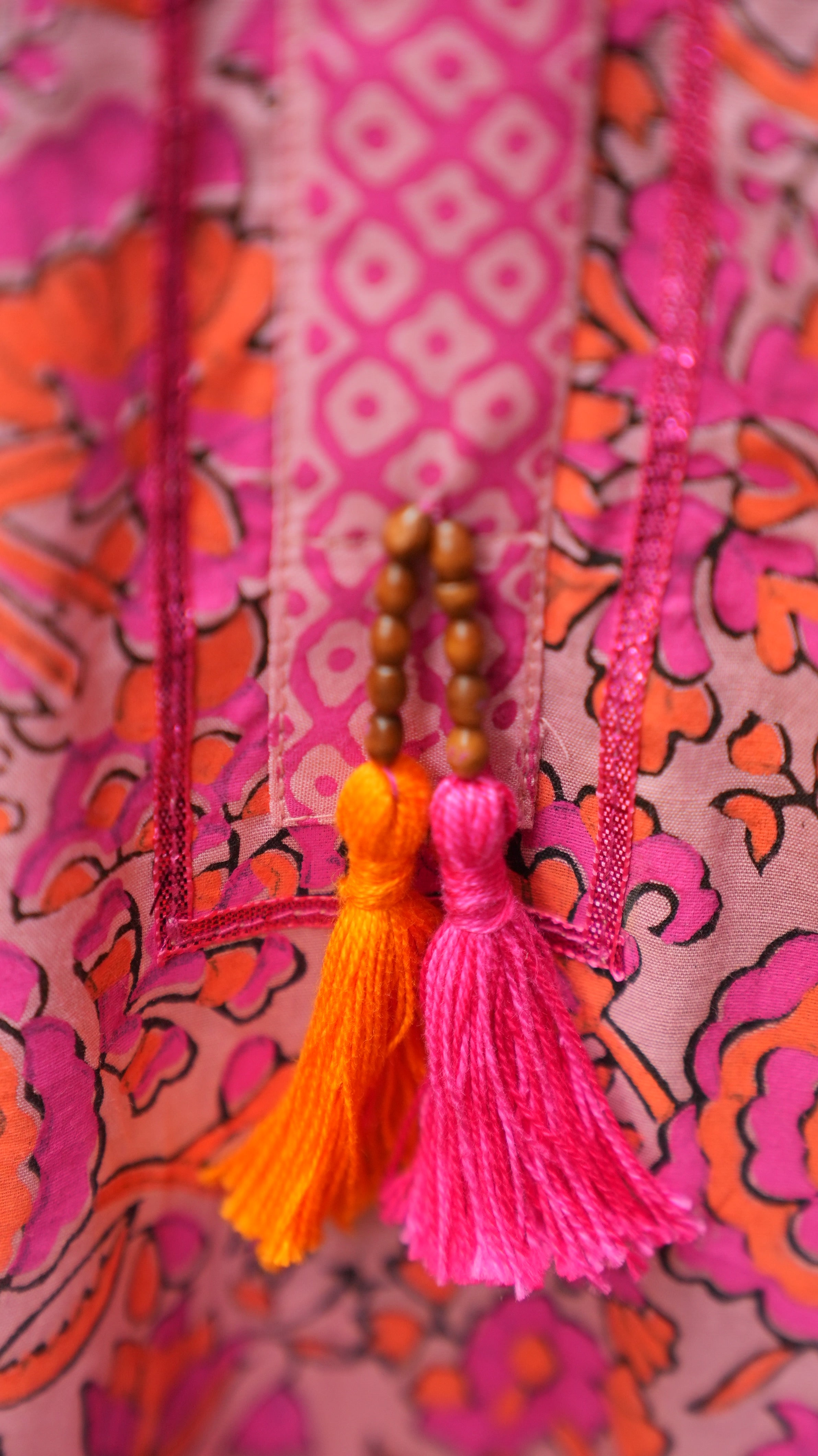 Gul Bahar artisan printed lawn kurta by Indigo Studio