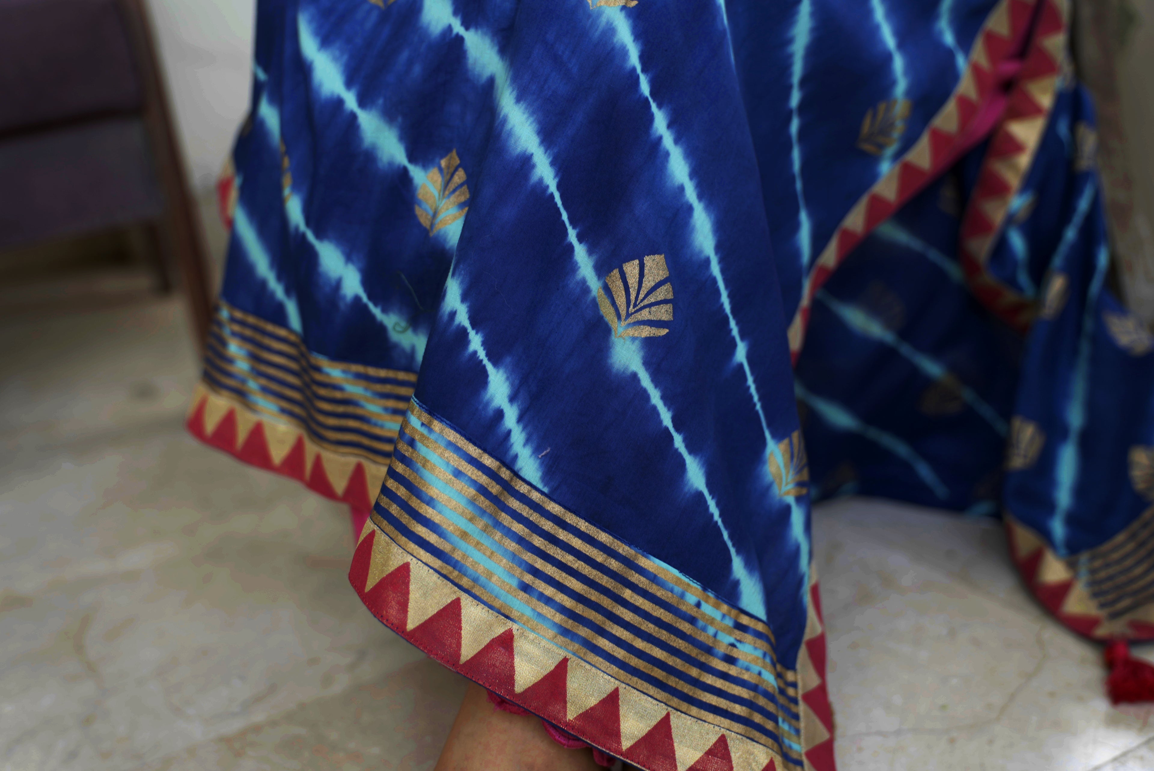 Midnight Lehrain women’s pret wear suit by Indigo Studio